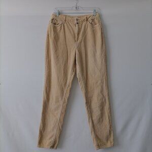 BDG Womens Beige 5-Pocket Design High Rise Corduroy Mom Jeans Size 30